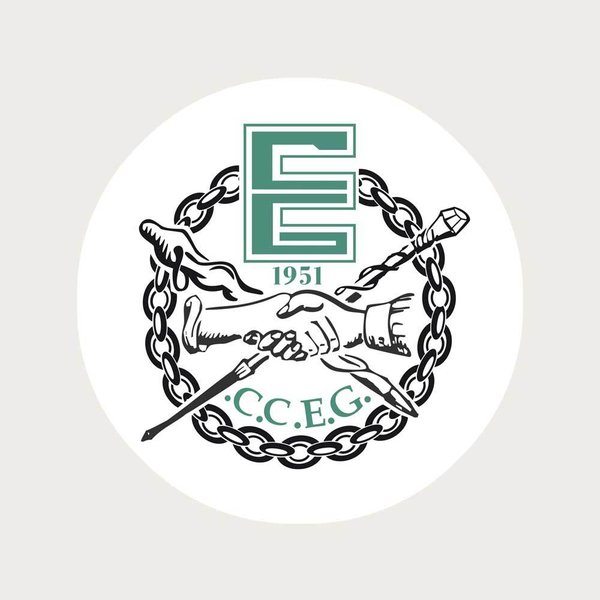CCEG Aufkleber "C.C.E.G. Logo" 50 mm